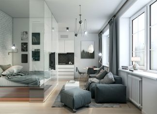 Studio apartment design inspiration