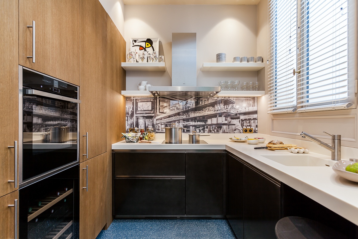 Parisian kitchen design