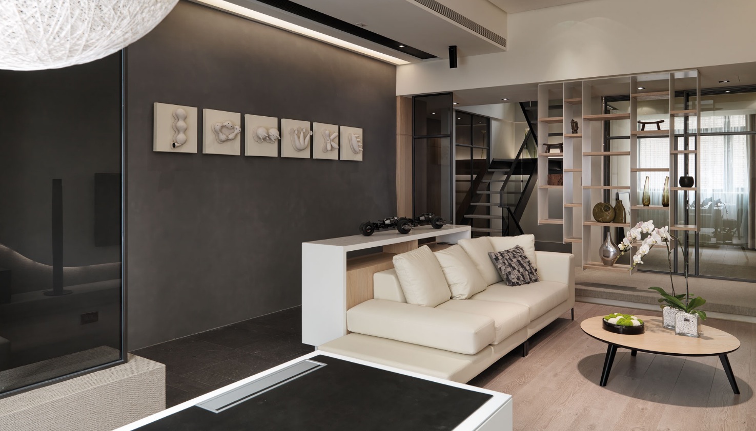 Contemporary loft style apartment