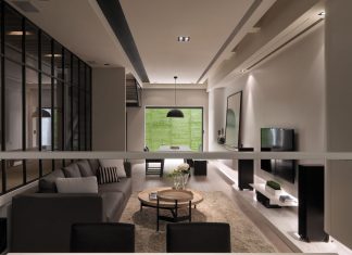 Contemporary loft style apartment