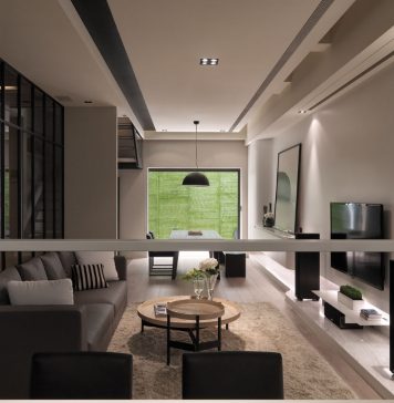 Contemporary loft style apartment