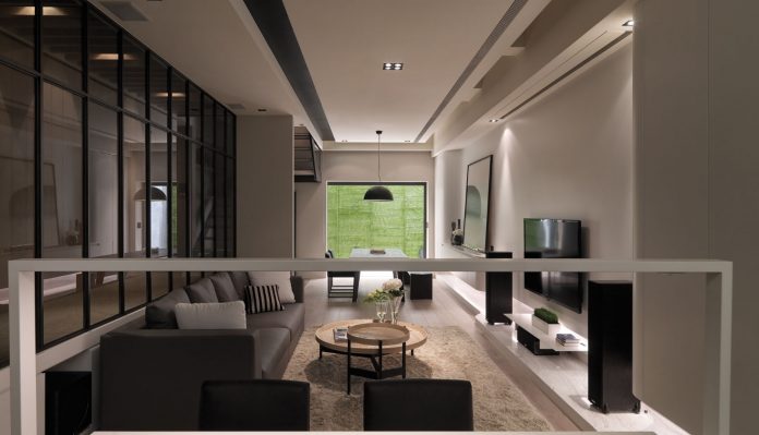 Contemporary loft style apartment