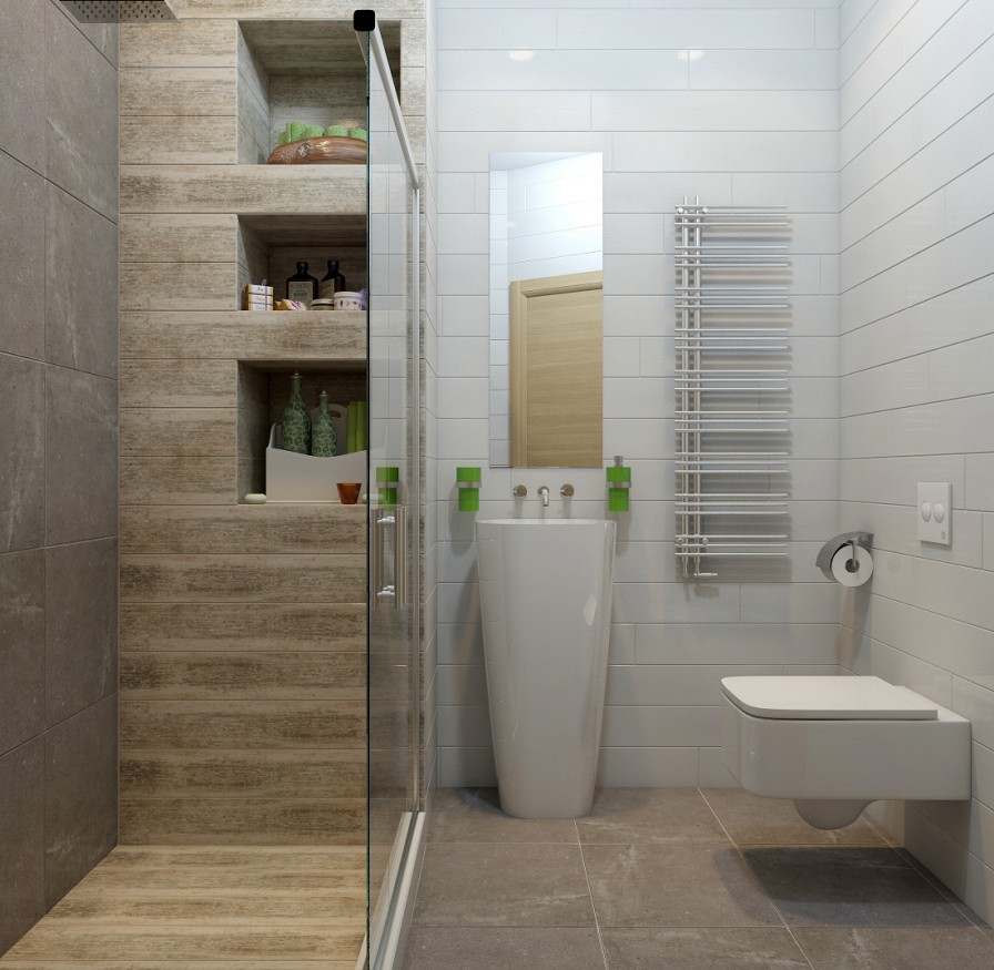 Scandinavian bathroom design