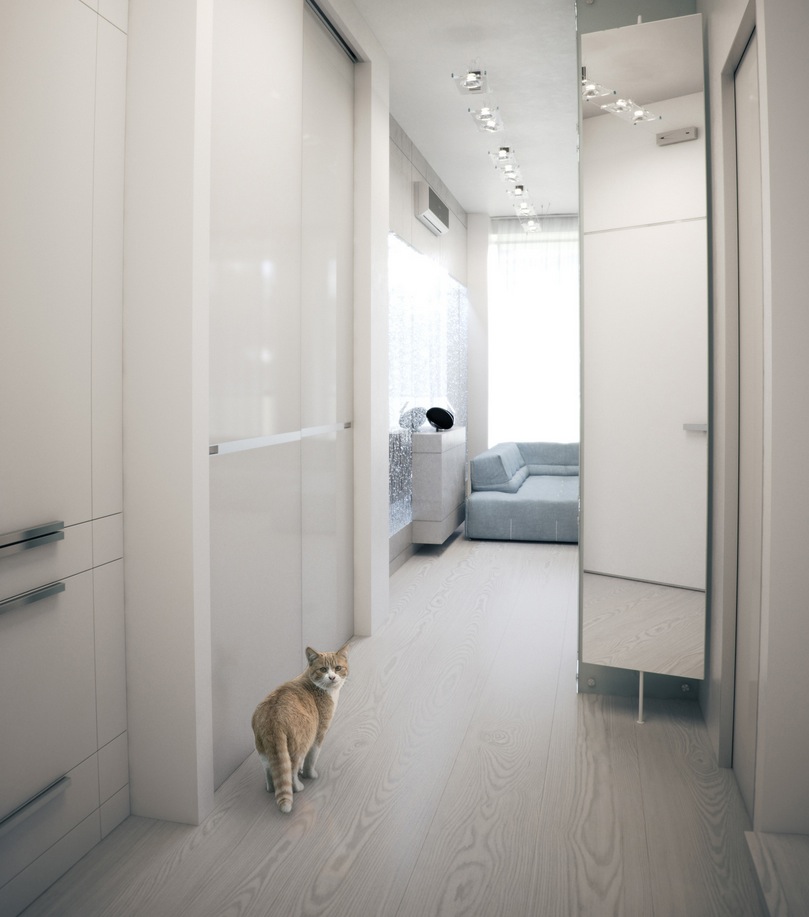 White hallway ideas