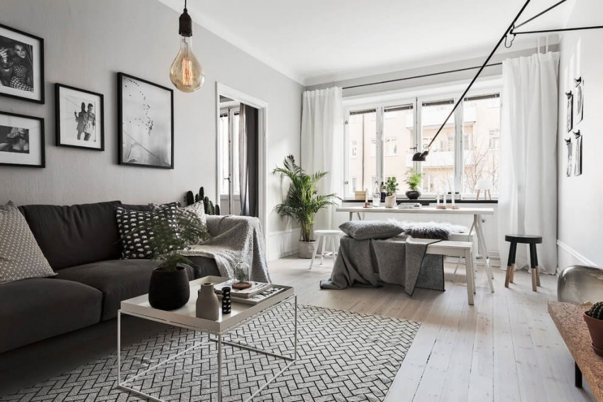 Scandinavian apartment interior design ideas