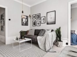 Attractive Scandinavian apartment interior design style