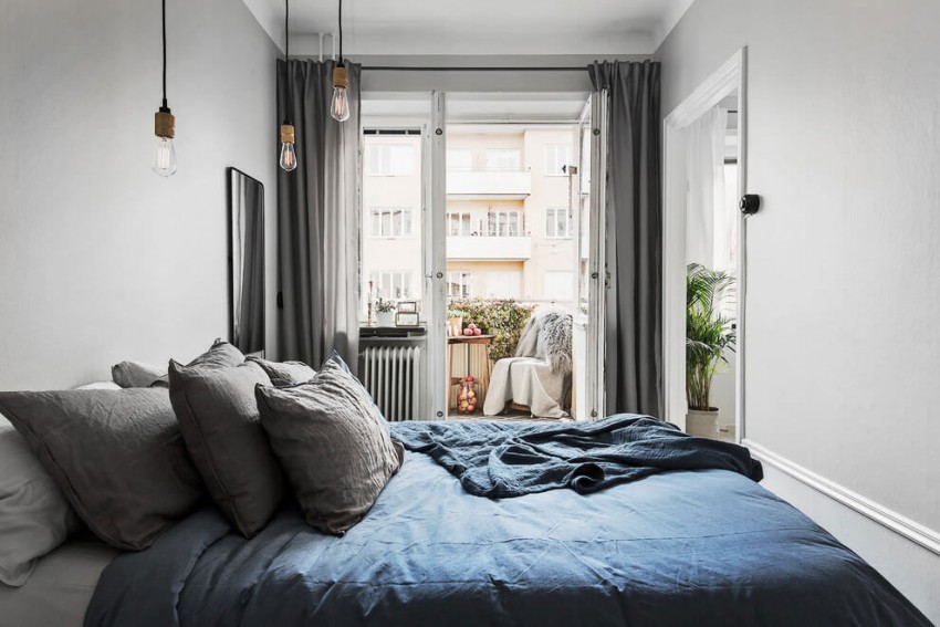 Scandinavian bedroom interior design style