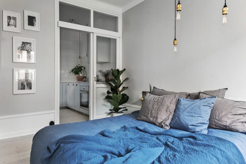 Scandinavian bedroom interior design style