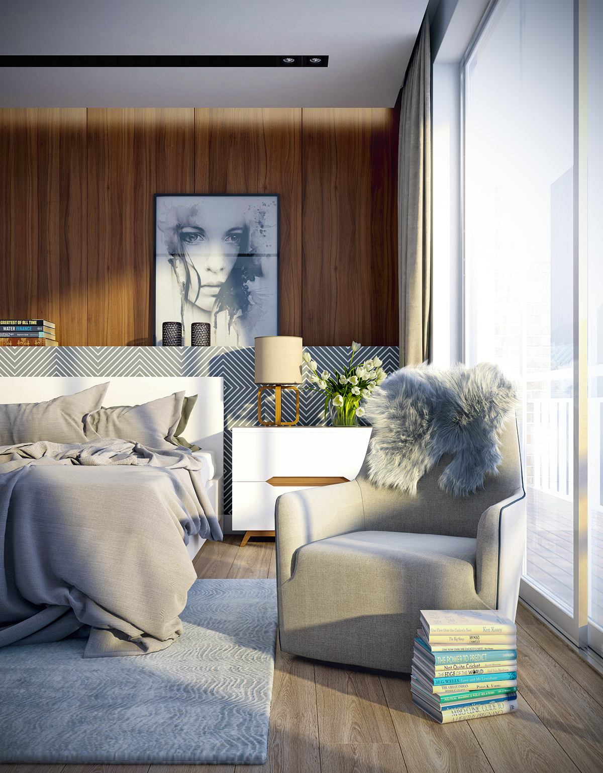 Modern bedroom theme ideas