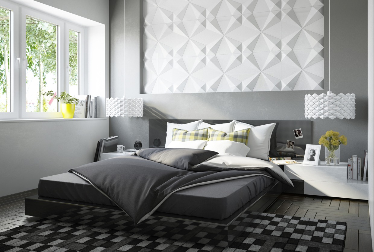 Modern bedroom design ideas with luxury decoration ideas