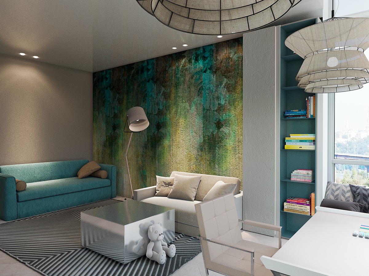 Neutral color living room designs
