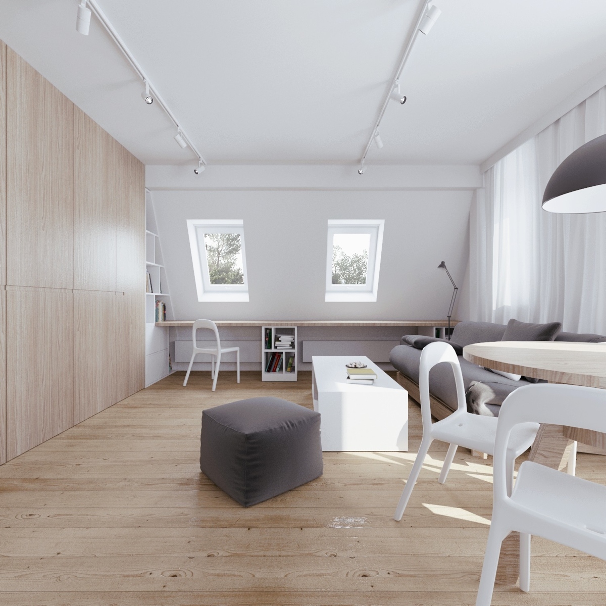 minimalist apartment planning and furnishing