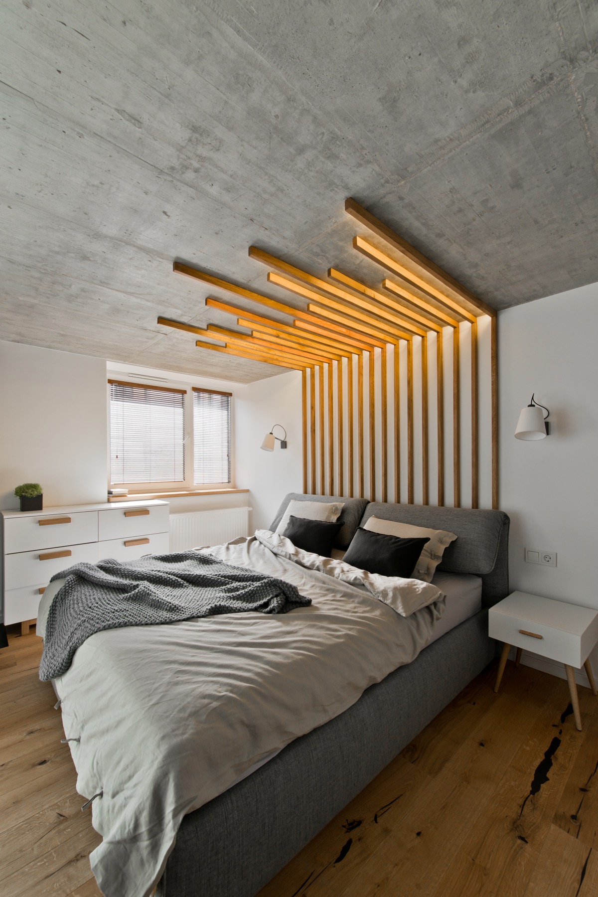 Scandinavian bedroom design