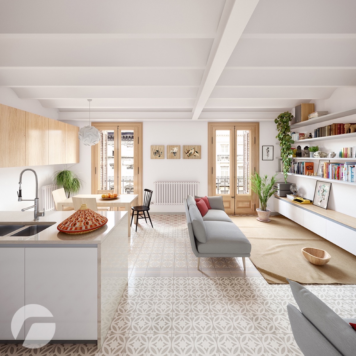 3 Picturesque Scandinavian Country Style Interior Design RooHome