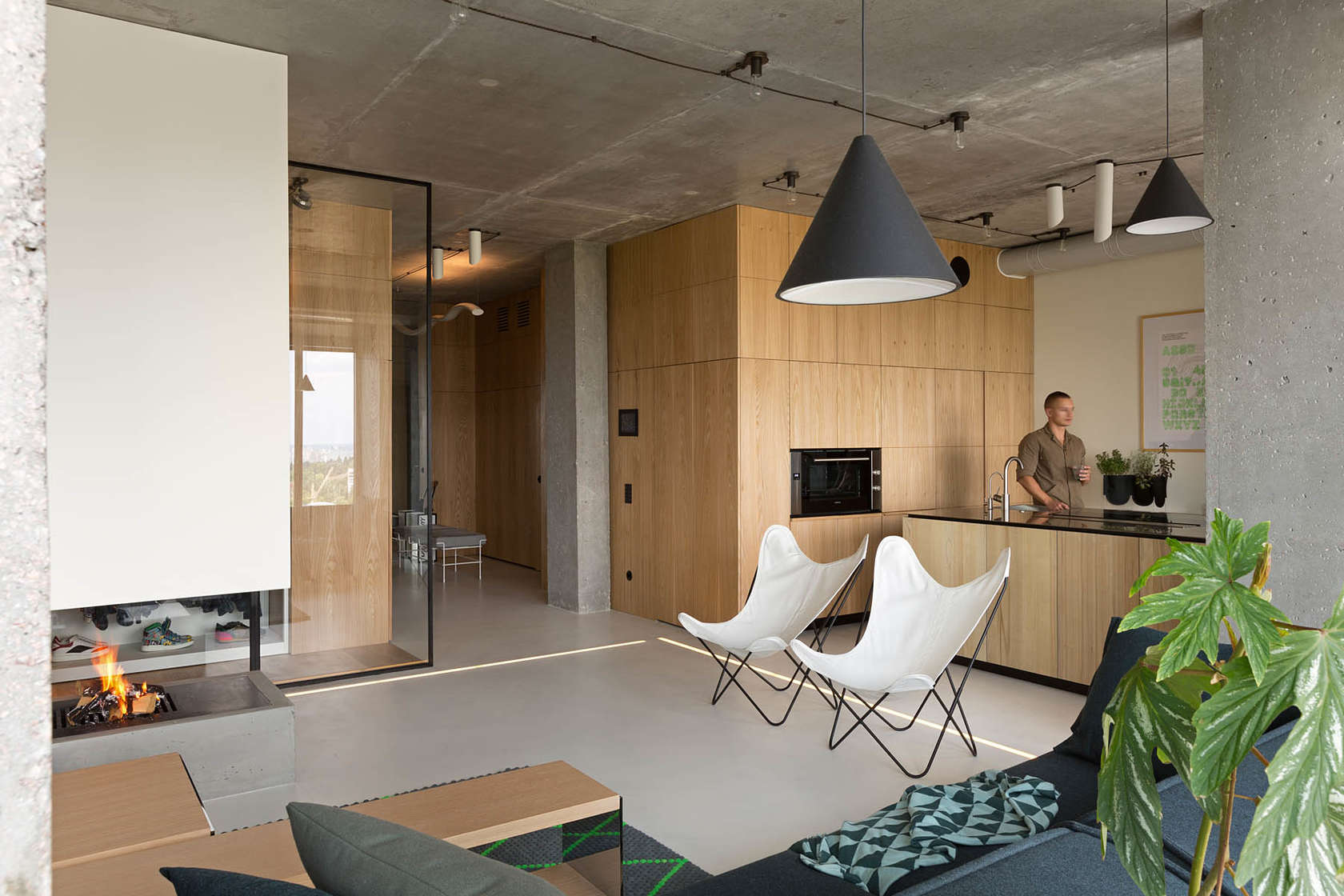 Inspiring penthouse design with minimalist concept
