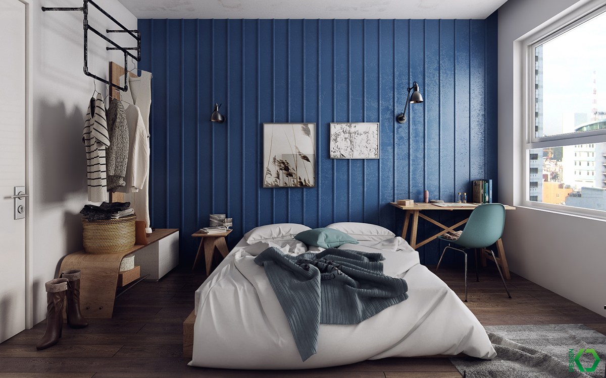 Nordic bedroom interior design style