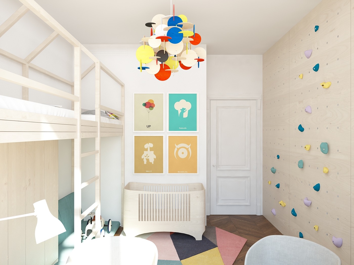 Colorful kids bedroom decor ideas