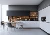 Minimalist interior and design for kitchen