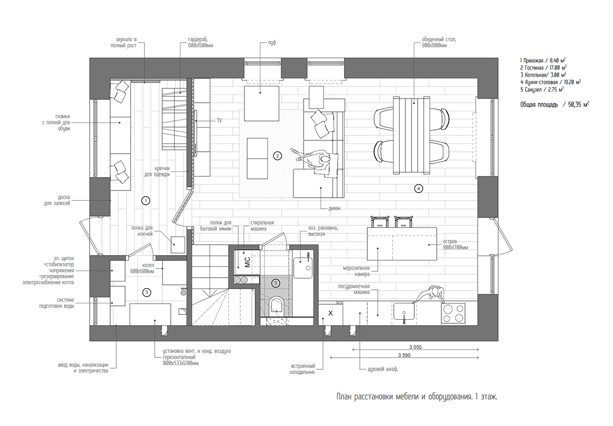 Contemporary house plan