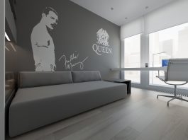 Minimalist apartment design