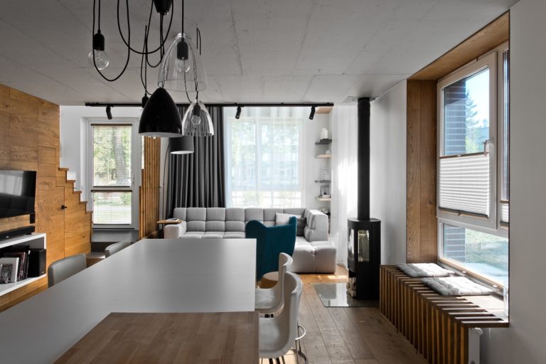 Picture of Scandinavian loft Apartment interior Design With Perfect floor plan ...