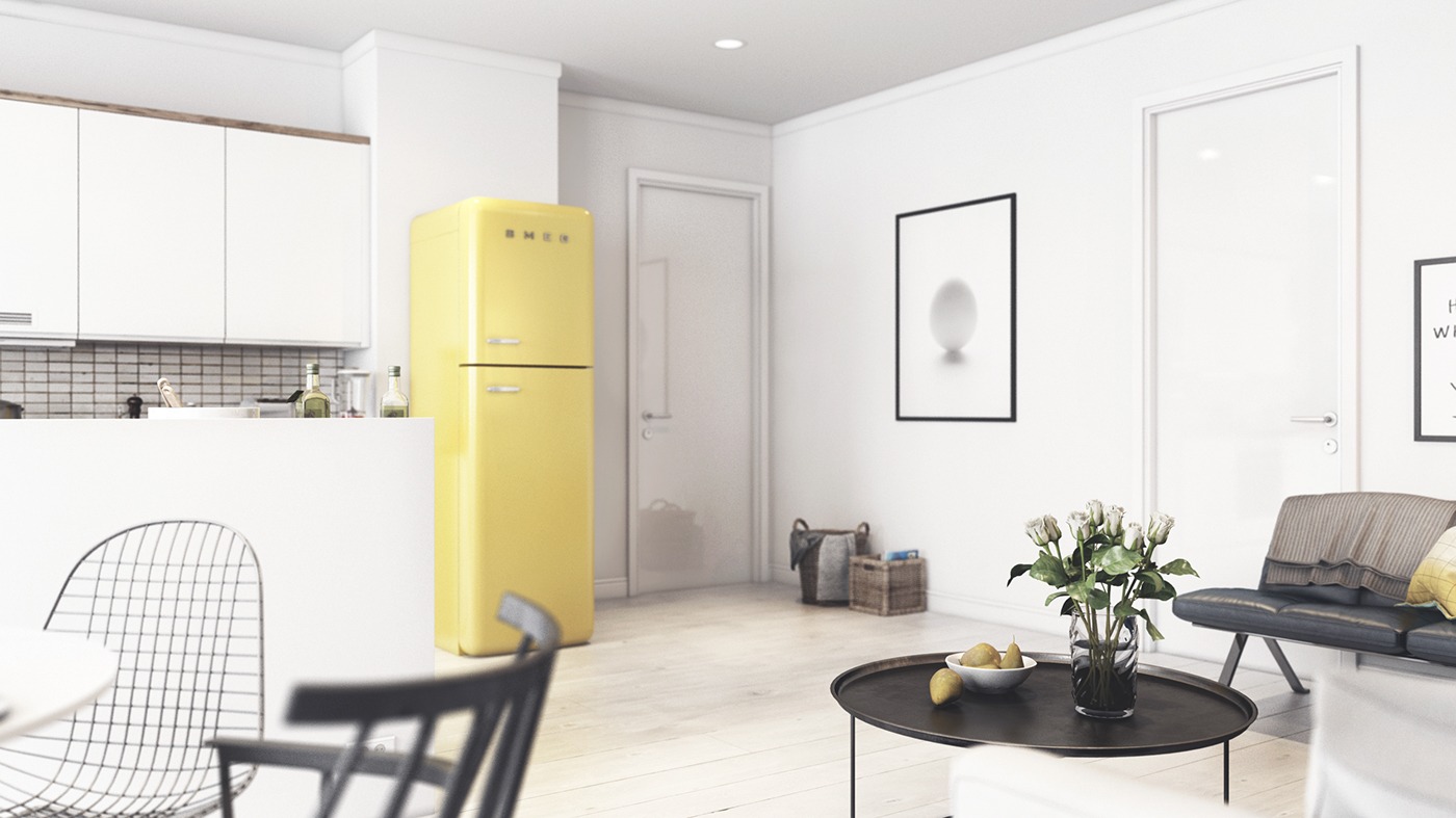 light-yellow-scandinavian-decor