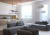 Minimalist living room interior design