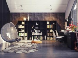 Sleek apartment interior design