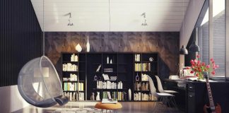 Sleek apartment interior design