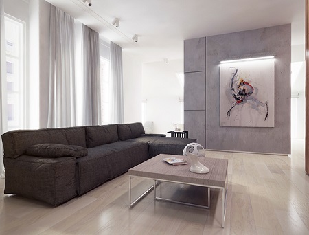 Modern interior for living room