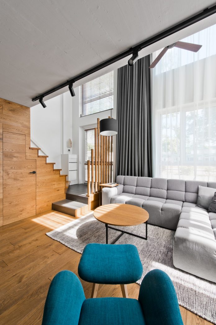 Picture of Scandinavian loft Apartment interior Design With Perfect floor plan ...