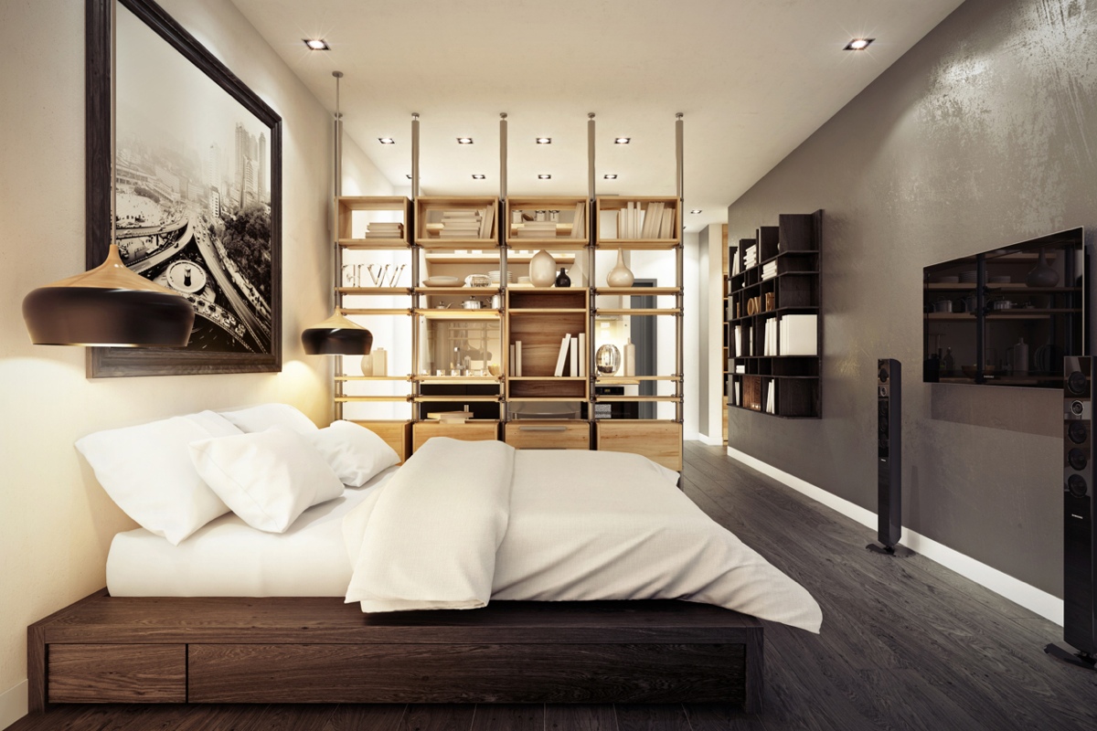 Urban bedroom design style