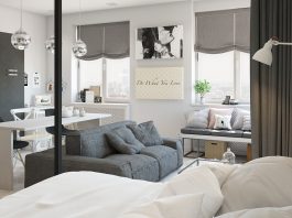 Cute apartment interior design