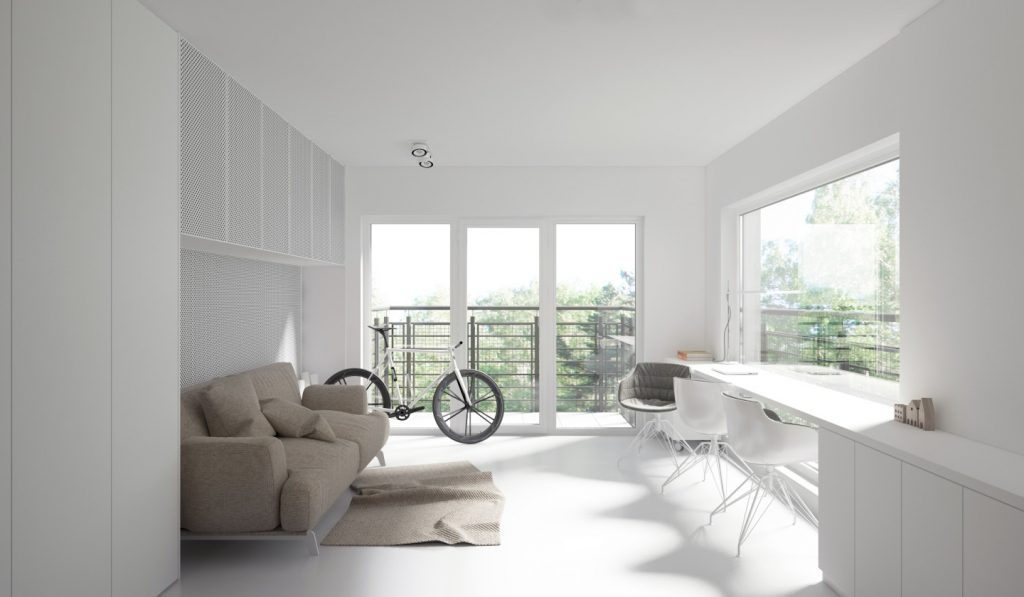2 Open Plan Living and dining room design with Sleek Interior style ...