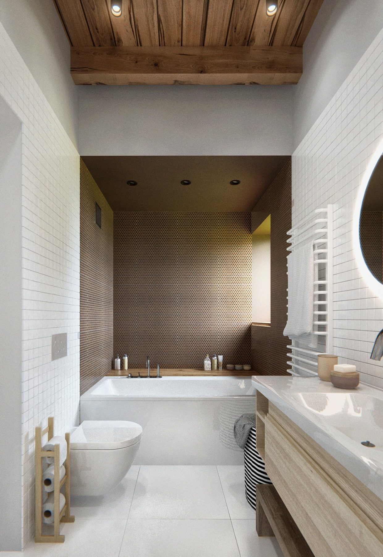 Modern bathroom design