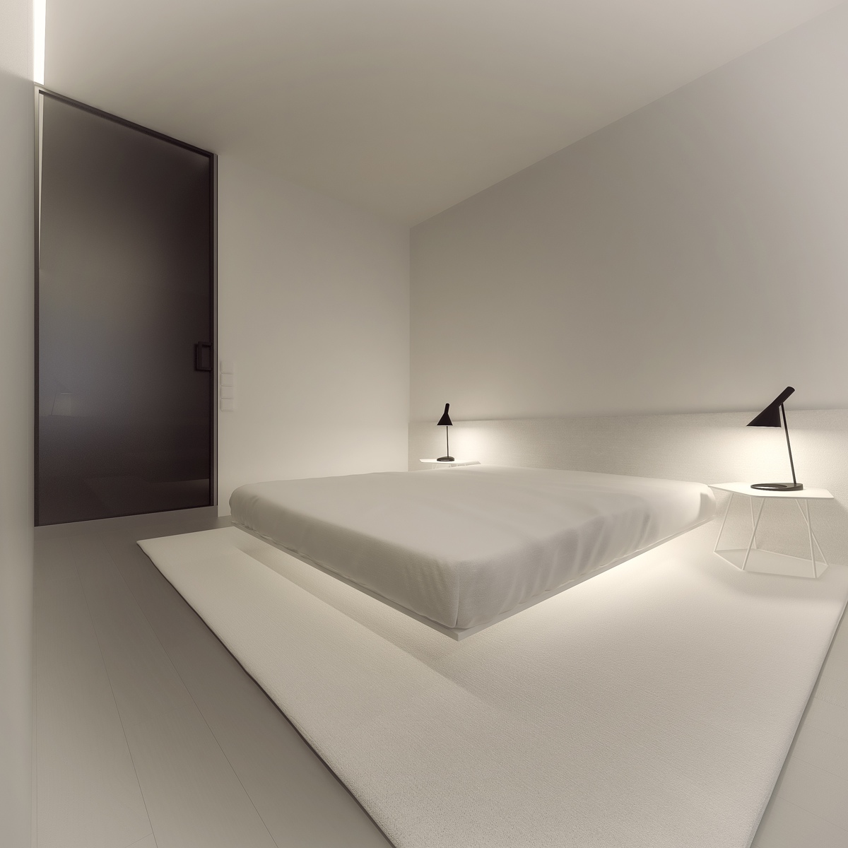 Minimalist apartment interior design