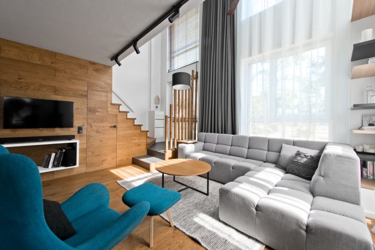 Picture of Scandinavian loft Apartment interior Design With Perfect floor plan ...