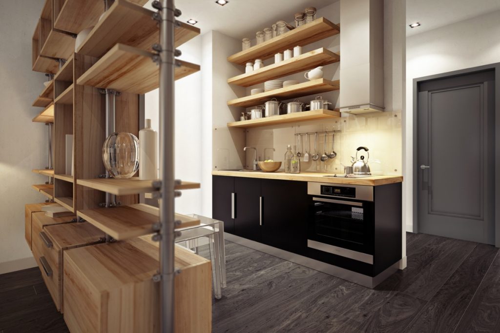 2 Urban Interior Design Style In A Small Apartment - RooHome