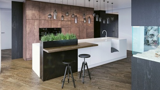 Wood materials for kitchen