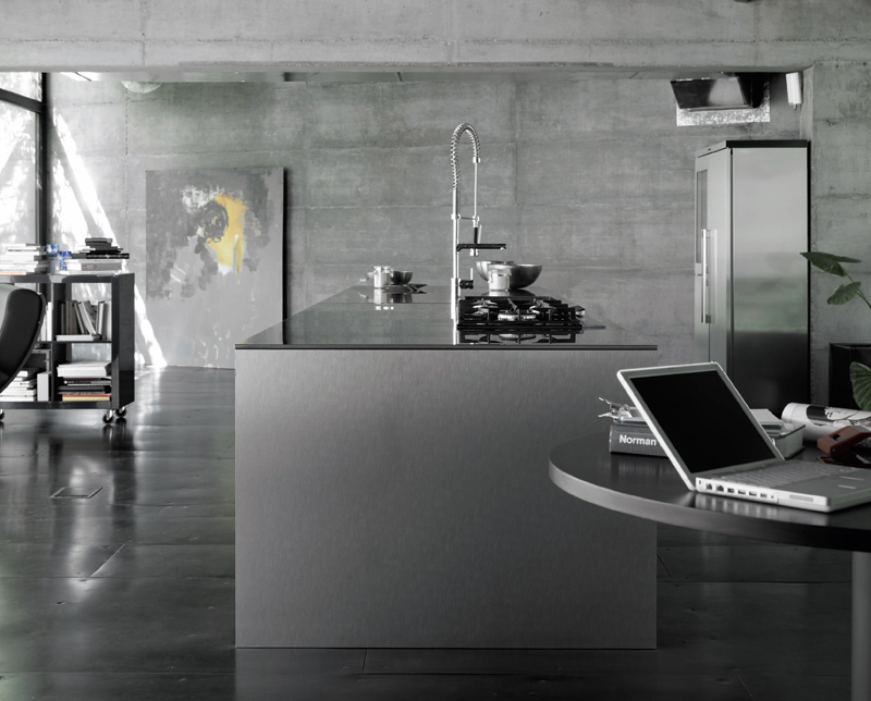 Modern industrial kitchen design ideas