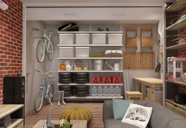 Garage organization ideas