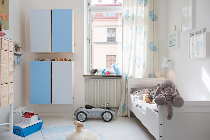 Scandinavian nursery rooms 