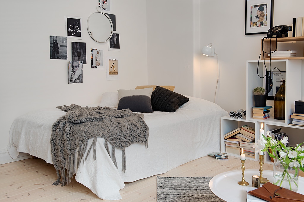 Scandinavian bedroom design