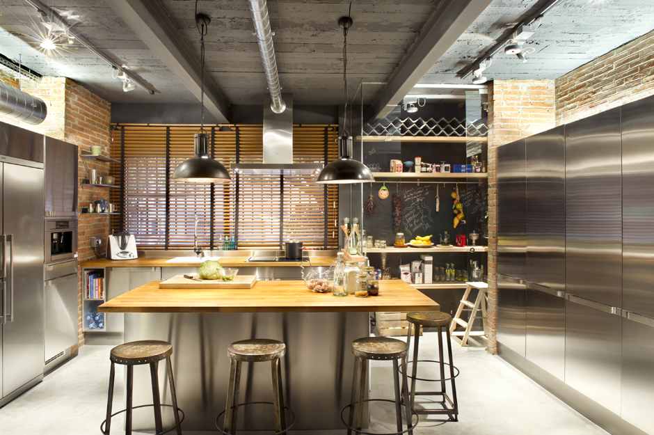 Industrial kitchen design