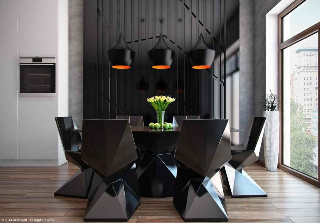 dark color for dining room