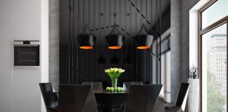 dark color for dining room