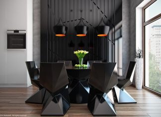 dark color for dining room