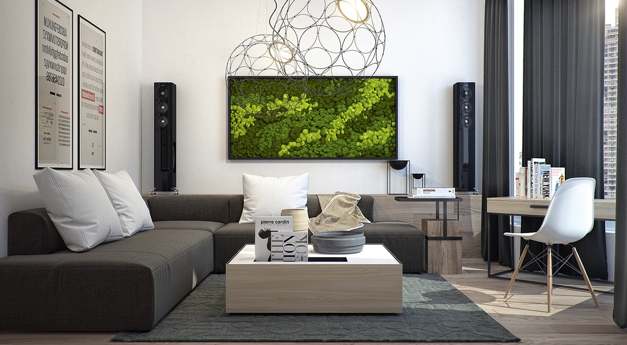 natural living room design
