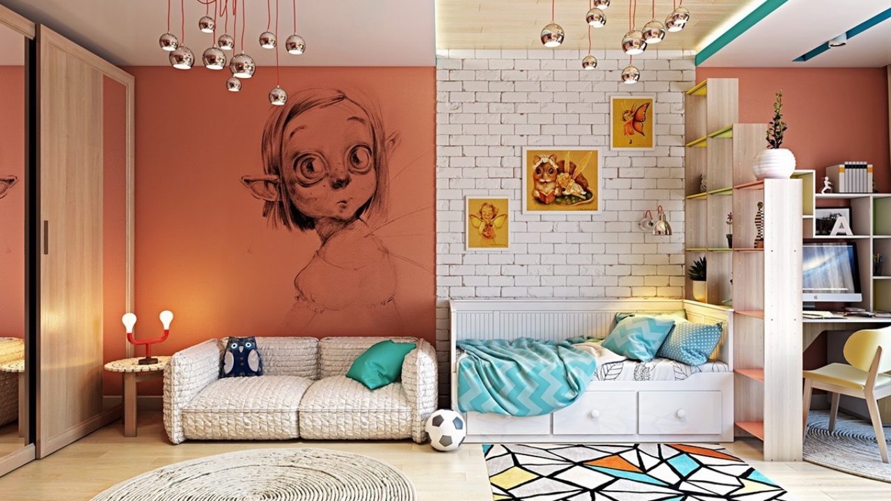 Types Of Kids Room Decorating Ideas And Inspiration For Wall   RooHome