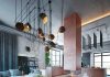 modern apartment with industrial decor